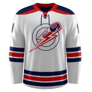 Polyester Custom Made High Quality Full Sublimation printing ice hockey jersey