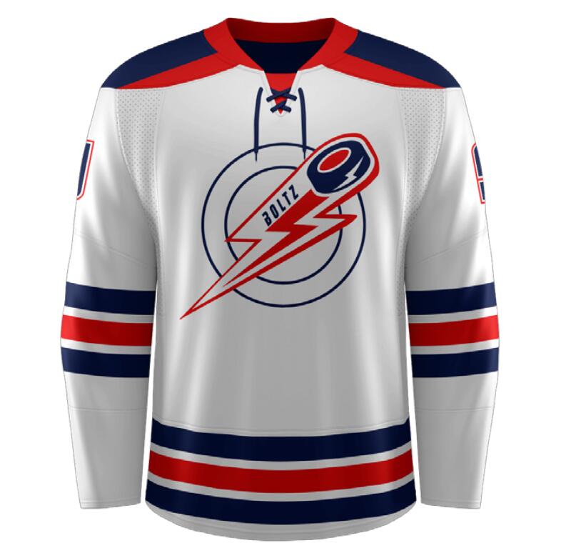 Polyester Custom Made High Quality Full Sublimation printing ice hockey jersey