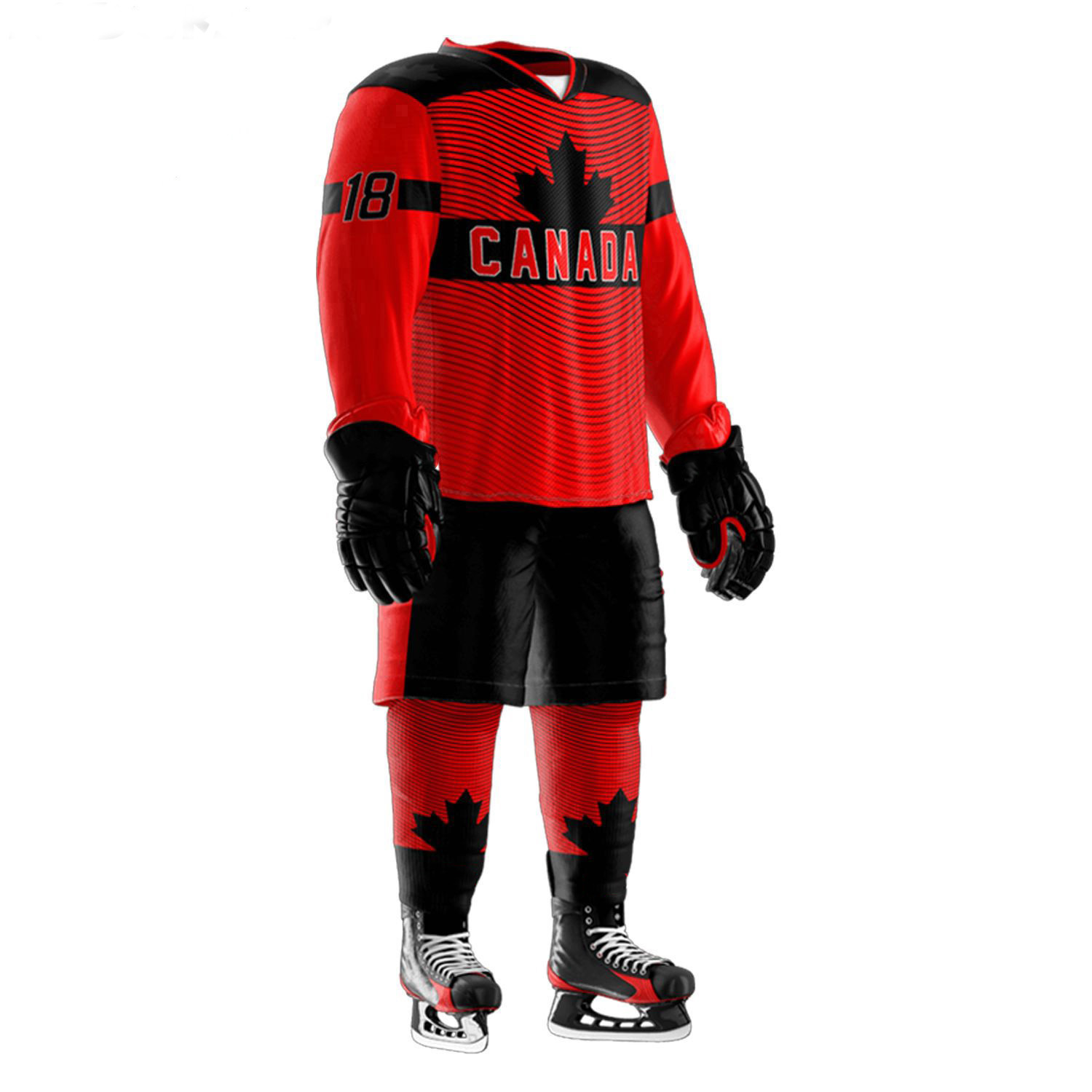 New arrival Top Quality Ice Hockey Jersey Professional Team Wear Ice Hockey Uniform - 图片 4