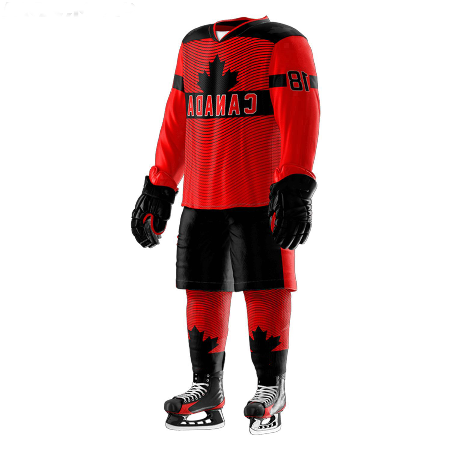 New arrival Top Quality Ice Hockey Jersey Professional Team Wear Ice Hockey Uniform - 图片 5