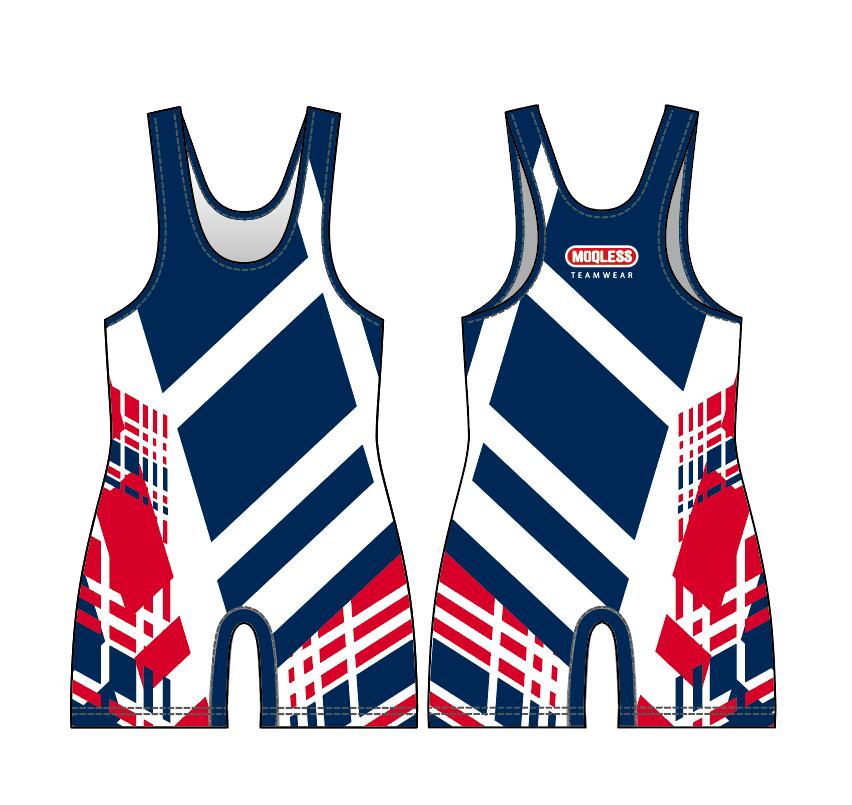 Wrestling Singlet Classic Style Custom Design Wrestling Uniform Tight Stitching Wrestling Suit - 图片 3