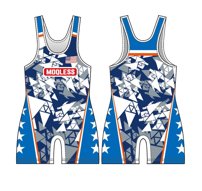 Wrestling Singlet Classic Style Custom Design Wrestling Uniform Tight Stitching Wrestling Suit - 图片 5