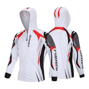UPF30+ Sublimation Print Long Sleeve Outdoor Quick Dry light weight Fishing Jacket Wear