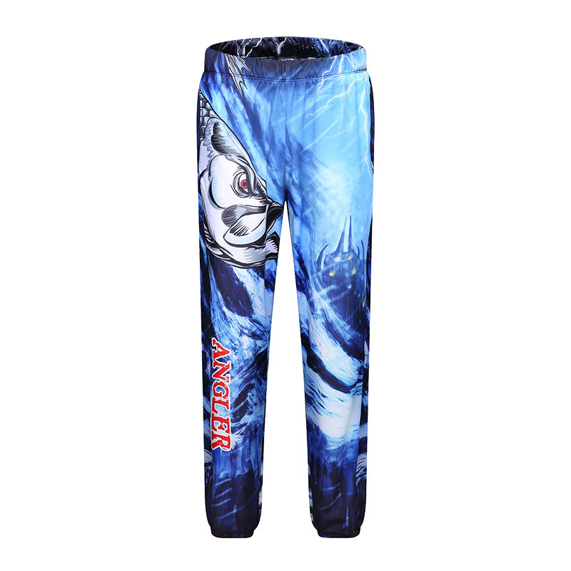 Sublimation Printing Sun Protection Fishing jersey and fishing sweatpants suit - 图片 4