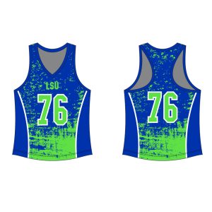 quick dry polyester material Reversible lacrosse pinny for women and girls