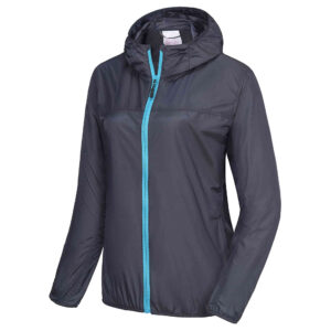 Women's Waterproof Jacket Leightweight Windbreaker Full Zip Long Sleeve Hooded Jacket