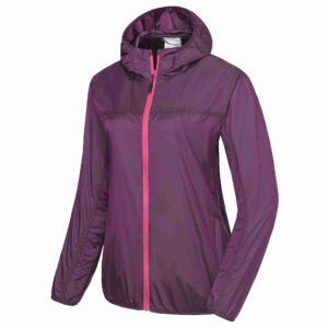 Women's Running Windbreaker Jacket Lightweight Water Resistant Jacket with Hood for Cycling Camping
