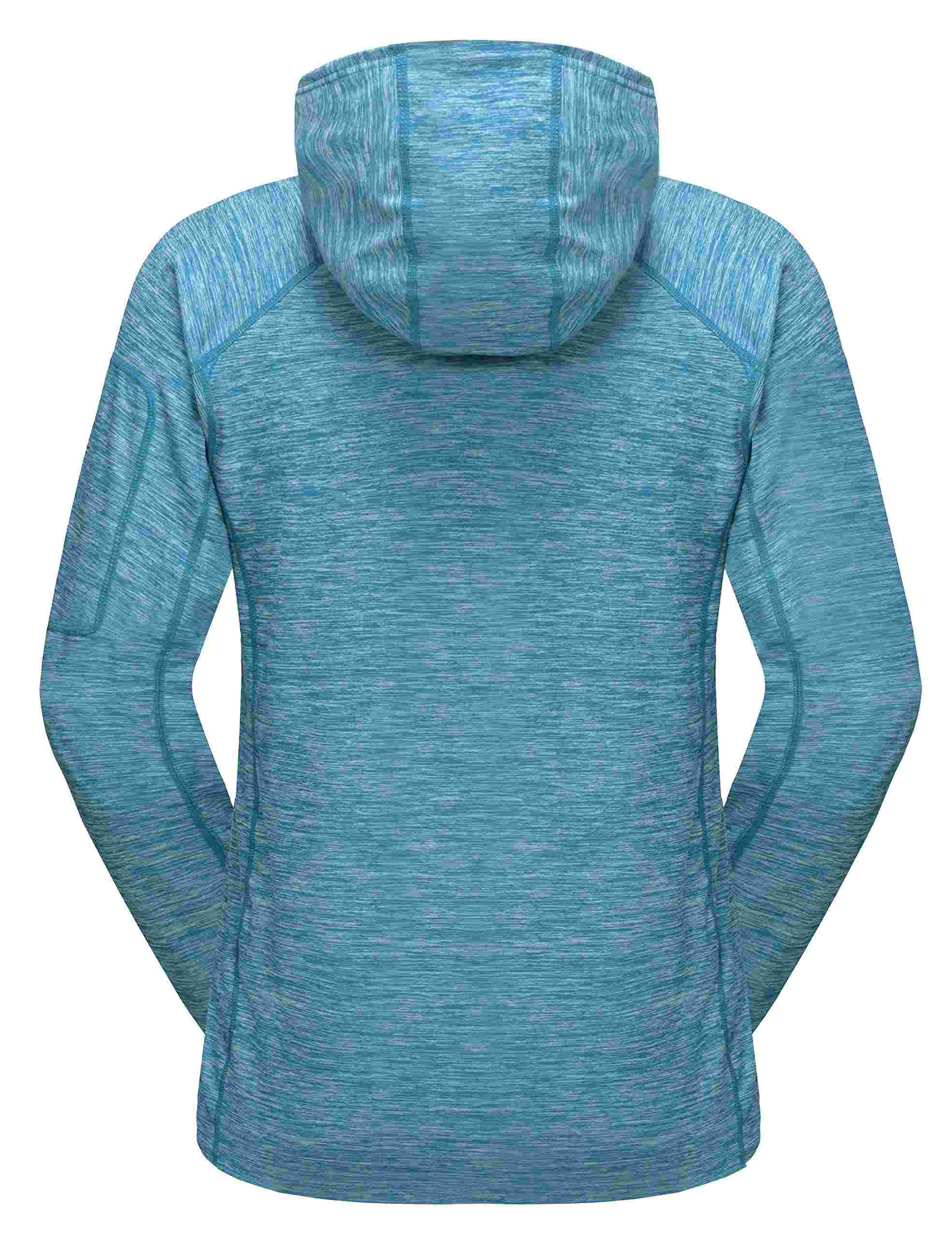 Men's Running Sport Track Hooded Jacket Full Zip Workout Athletic Fitness Jackets for Training - 图片 3