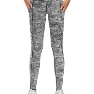 Women's Butt Lift High Waisted Tummy Control Slimming Jacquard Yoga Pants Workout Running Leggings