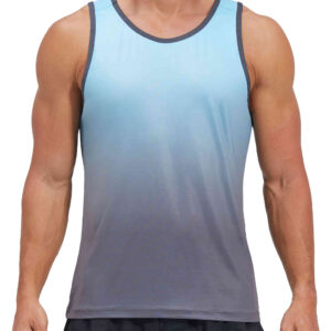 Men's Running Singlet Dry Fit Y-Back Athletic Workout Tank Top