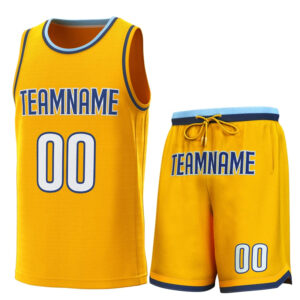 Custom New Design Basketball Jersey Embroidery Stitched Men Sports Shirt and Shorts