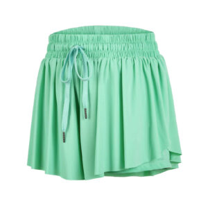 Running Shorts for Women Gym Yoga Athletic Womens Workout Biker Spandex Lounge Sweat Skirt