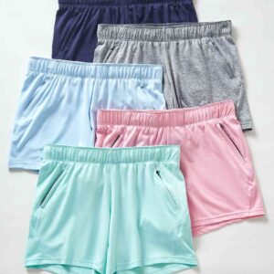 Women's Sweat Shorts with Pockets Drawstring Summer Workout Casual Lounge Shorts