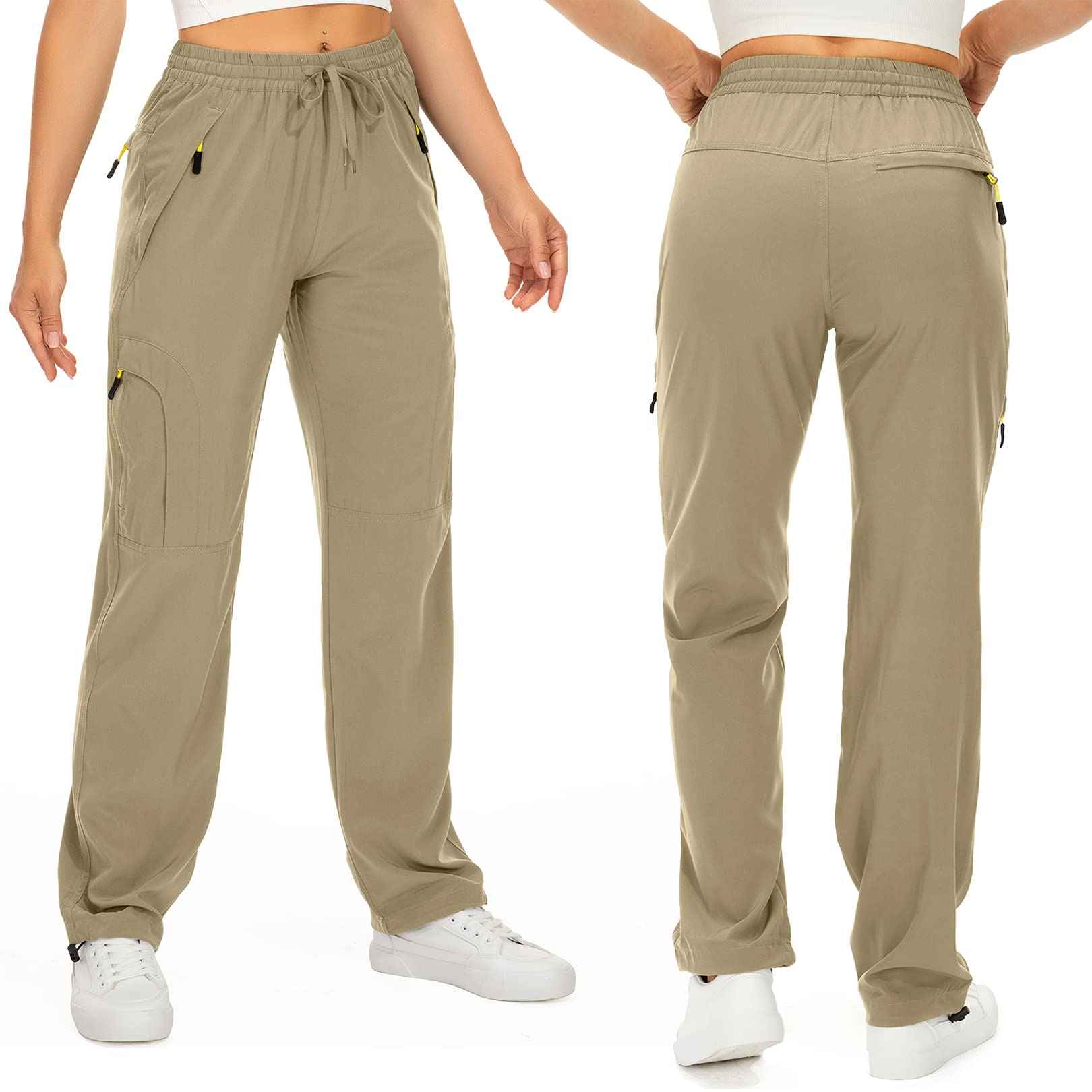 Women's Hiking Cargo Pants Quick Dry UPF50+ Outdoor Pants for Women Fishing Safari Travel Stretchy Pants with Pockets - 图片 6