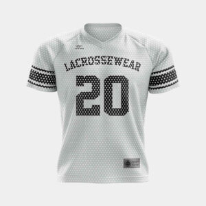 Custom printed logo lacrosse jerseys mesh lacrosse uniform short sleeves Tshirts