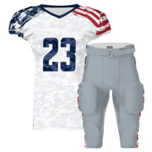 New design custom American football uniform 100% Polyester Sublimation For Men