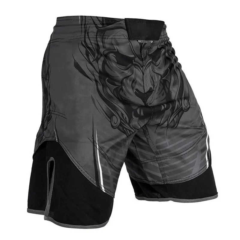 Custom Made MMA Boxing Shorts Wholesale Different Colors MMA Grappling Boxing Shorts - 图片 3