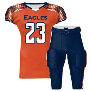 High Quality American Football Jersey with Shorts Custom Sublimation Football Uniform Set