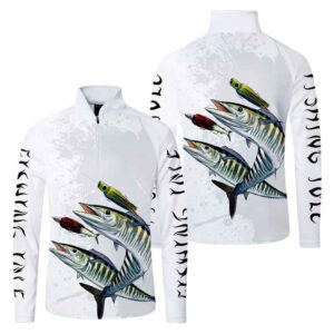 Sun protection Quick Dry Custom sublimation Printing Long Sleeve Fishing Wear