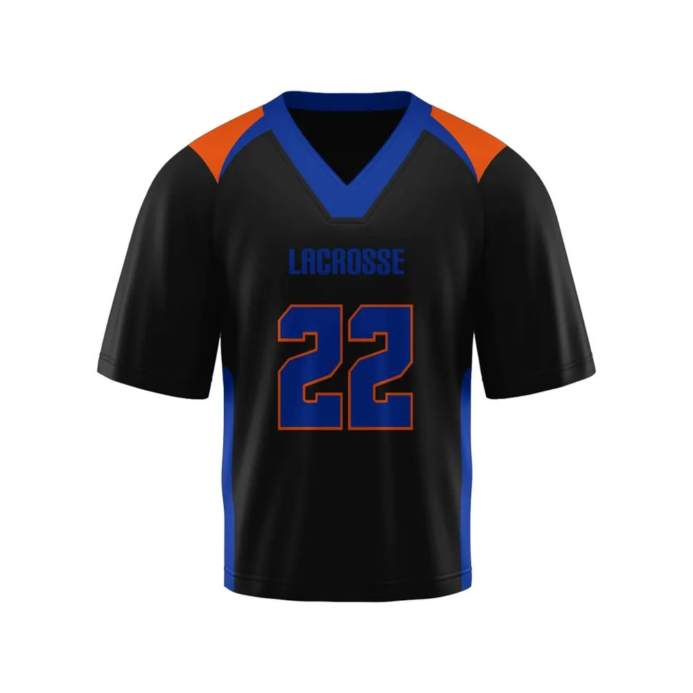 Top trending professional lacrosse jersey Hot selling Quick Dry sports uniforms - 图片 2