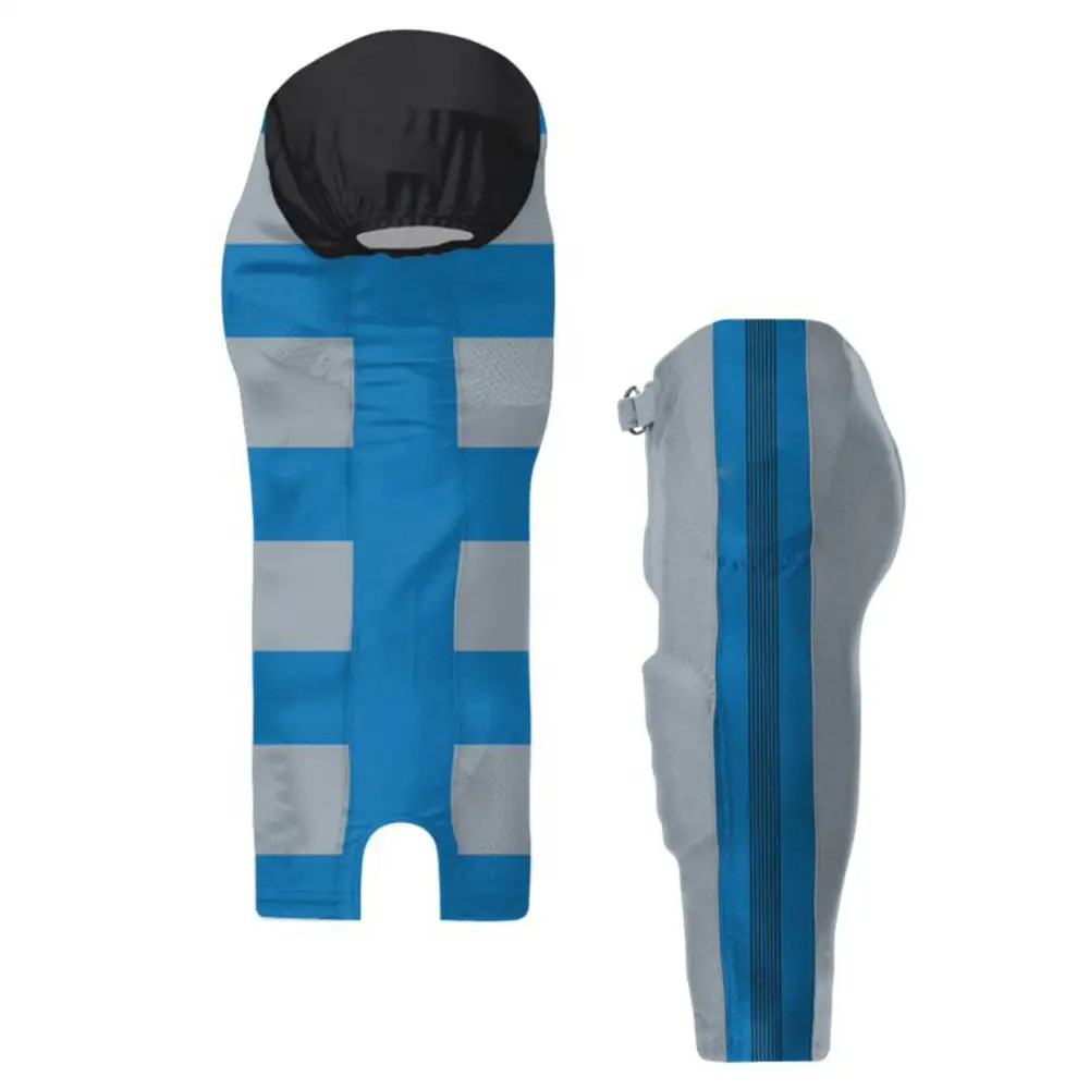 New Style High Quality sublimation Mesh American Football Jersey with Shorts - 图片 5