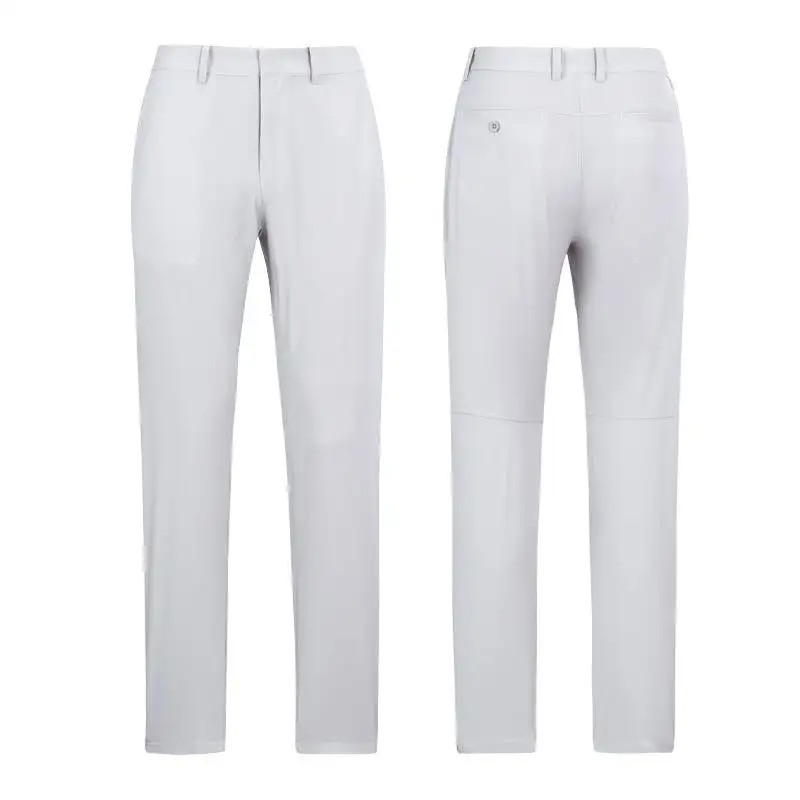 Customized Logo Adults Youth Golf Pants with Elastic Waist casual straight pants - 图片 3