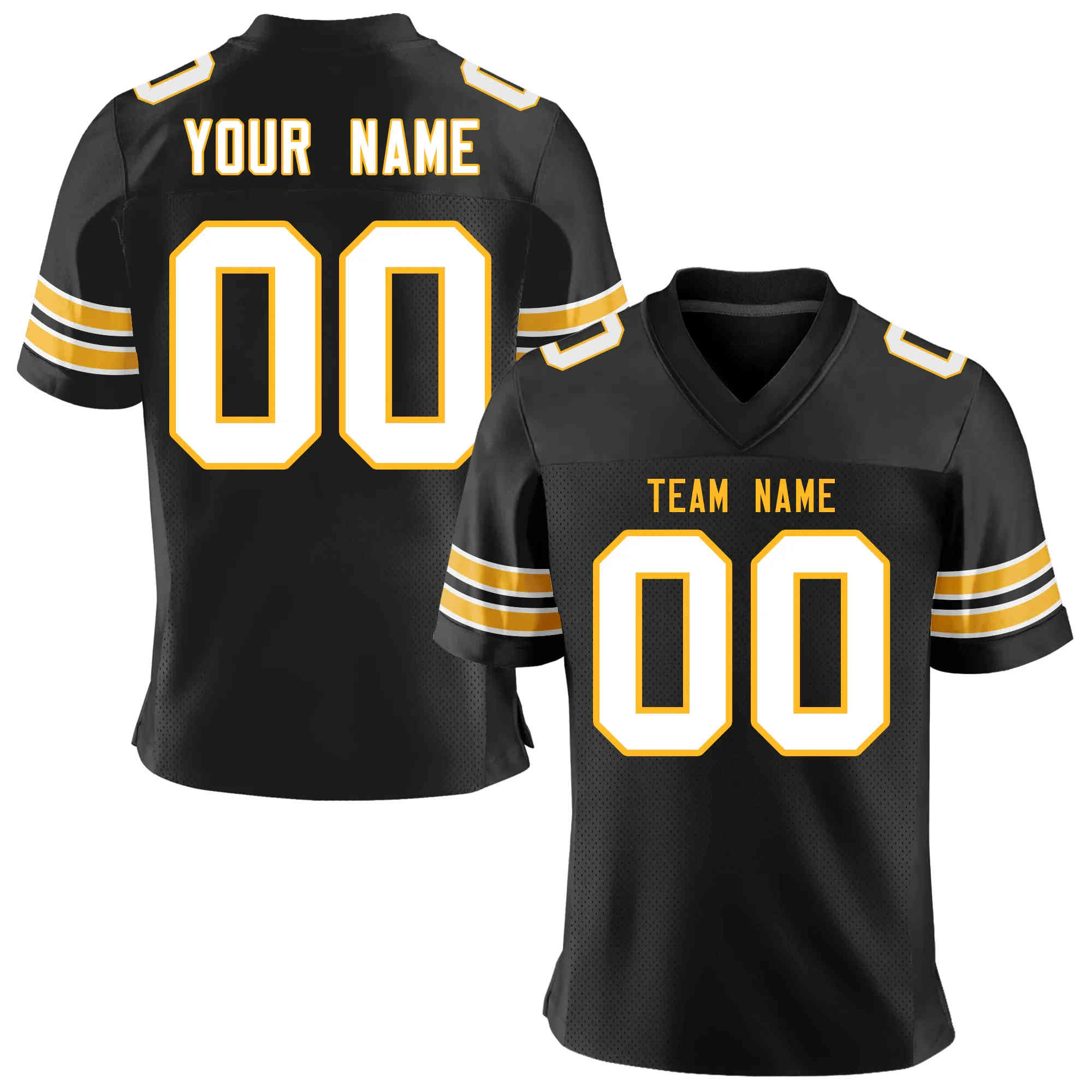 Sublimation Custom American Football Jersey Rugby League Jersey Football Team T-Shirts - 图片 2