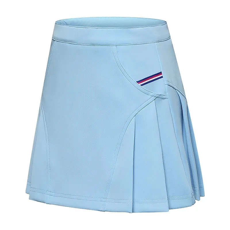 2024 Summer New Fashion Tennis Outfit High Waist Mini Short Golf Tennis Skirt For Girls - 图片 2