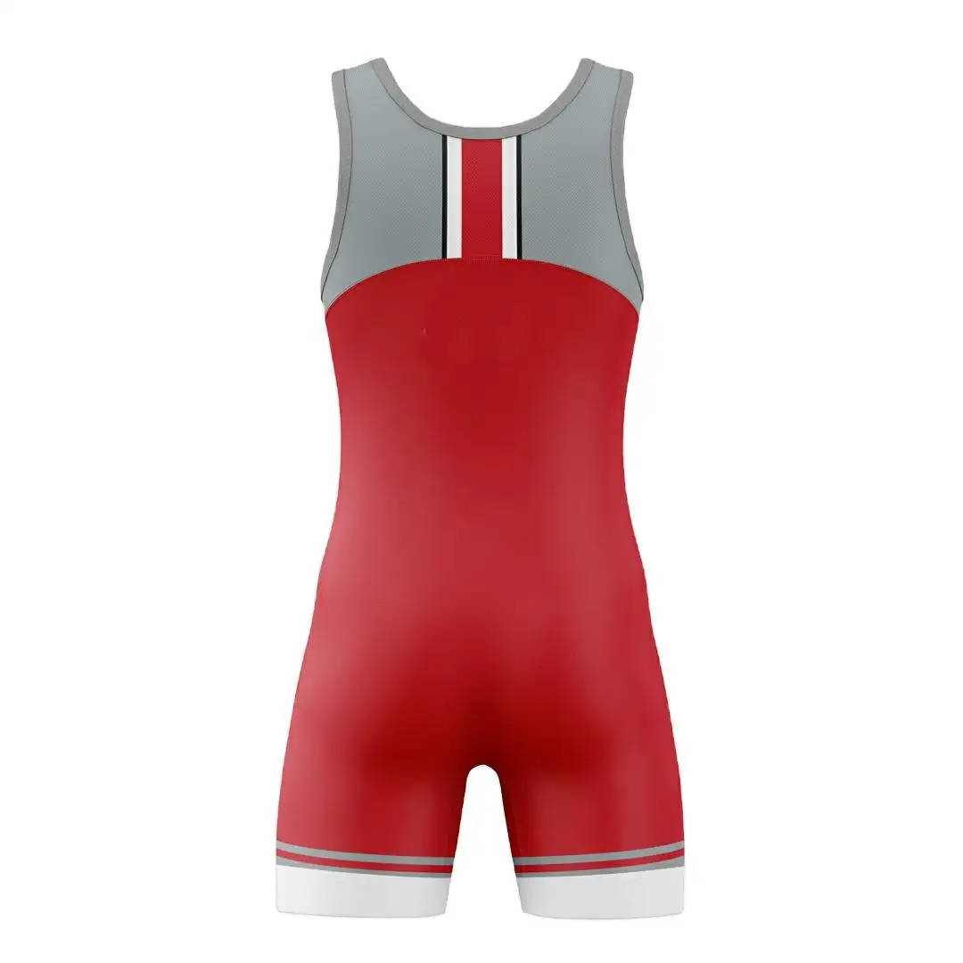 Custom High Quality Sublimation Wrestling Uniform Men Women Youth Wrestling Singlets - 图片 7