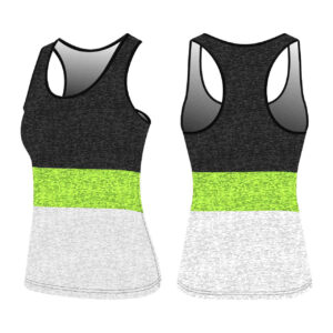 Sublimation Tank Top Women Workout Wear Custom Singlet Running Gym