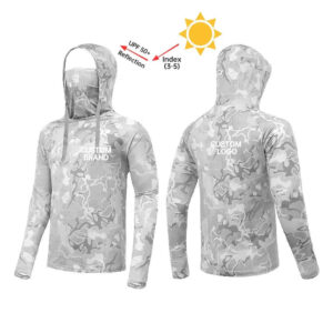 Customize Anti-UV Sun Protection Sublimation Long Sleeve Quick Dry Fishing Wear