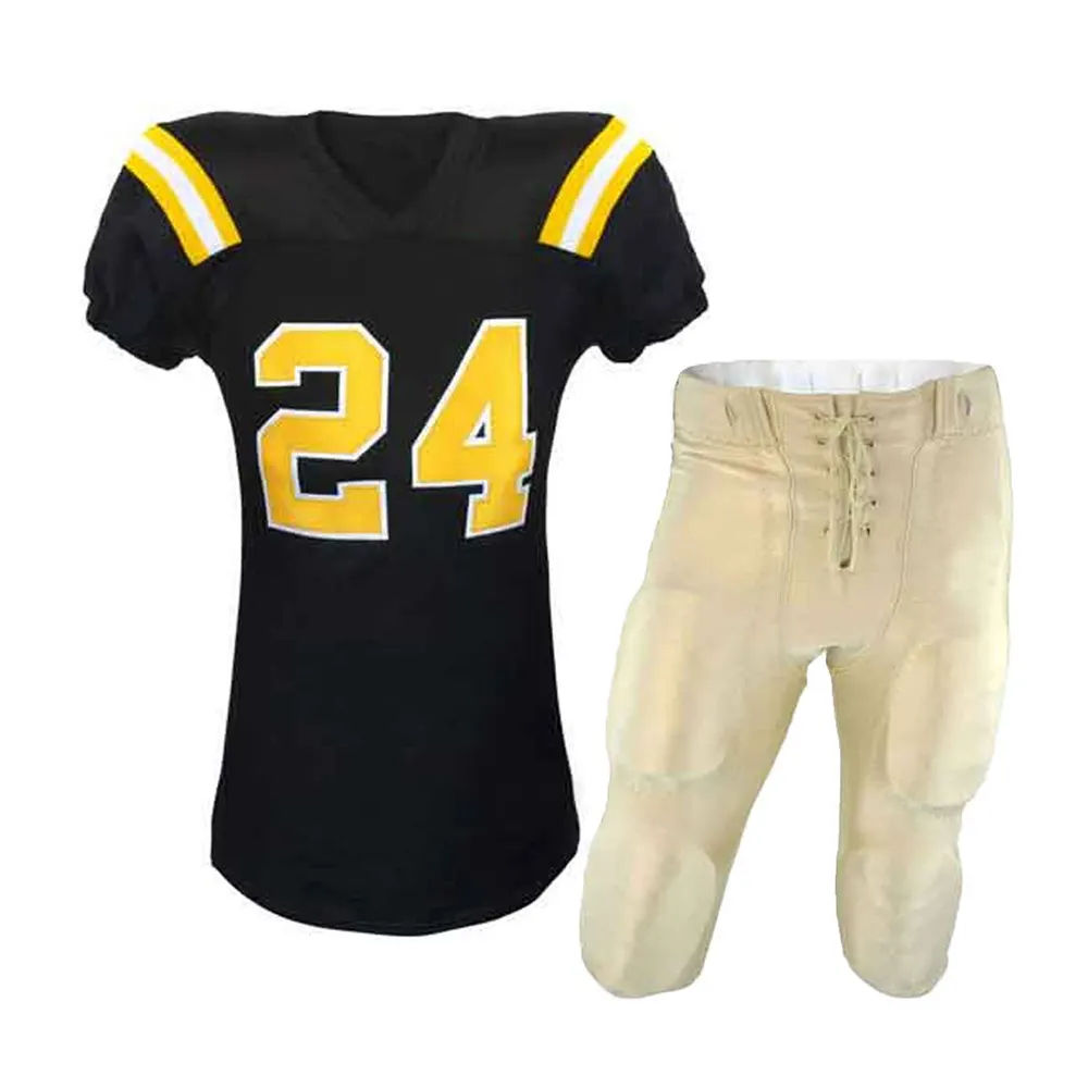 American Football Uniform Sublimation Made American Football Jersey In Custom Logo - 图片 4