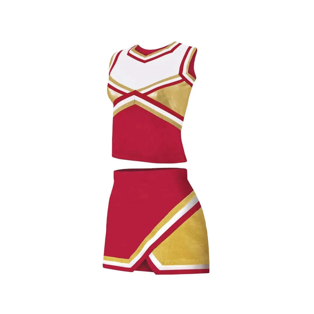 Top Selling Women New Arrival Full Sublimated Cheap Price Cheerleading Uniform - 图片 6