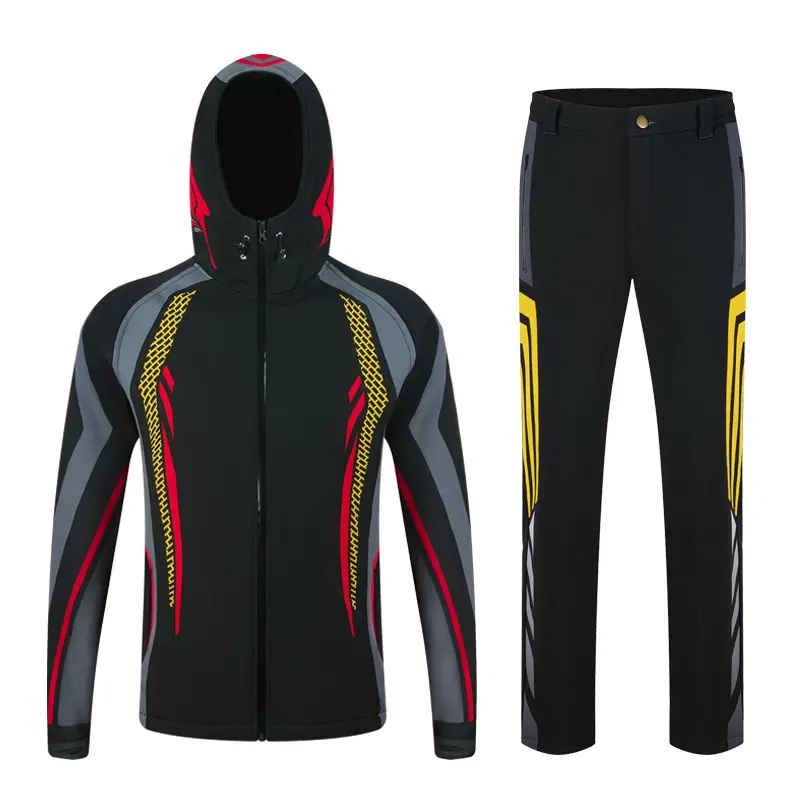 Long Sleeve Fishing wear Windproof Breathable Waterproof outdoor jacket with pockets - 图片 5