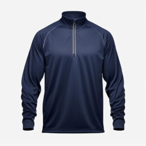 Quarter Zip Golf Pullover Mens Slim Fit Jackets Long Sleeve anti-UV golf Sweatshirt