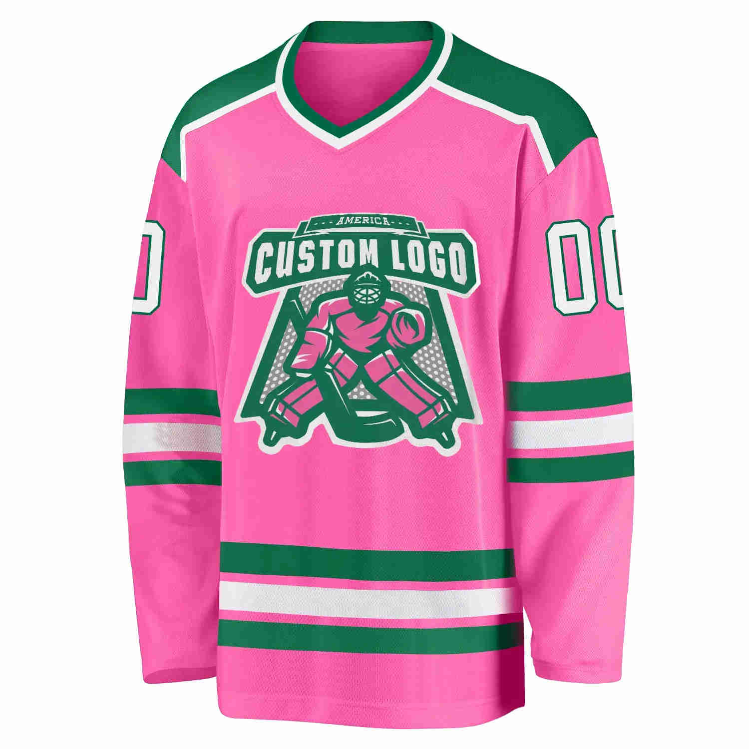 Ice Hockey Shirts Sublimation Embroidery Unisex Customized Logo Style Color - 图片 6
