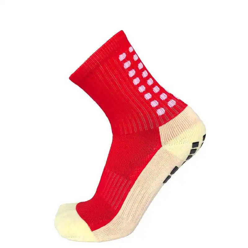 Custom Quick Dry Soccer Football Socks Anti Slip Middle Tube Training Grip Sports Socks - 图片 15