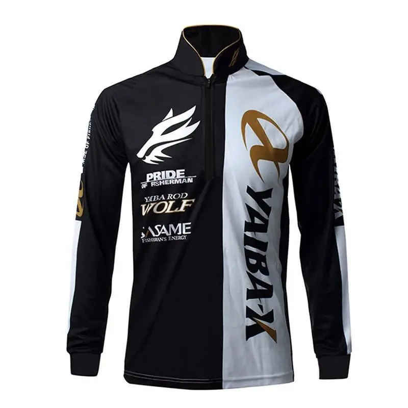 Sun protection Quick Dry Custom sublimation Printing Long Sleeve Fishing Wear - 图片 2