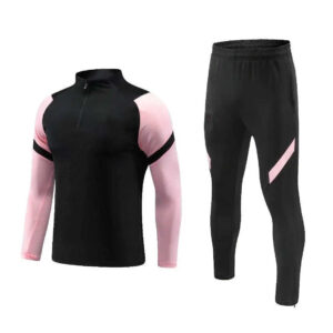 Thailand quality 2021_2022 PSG Club Men Soccer Tracksuit Football Training suit with All logo