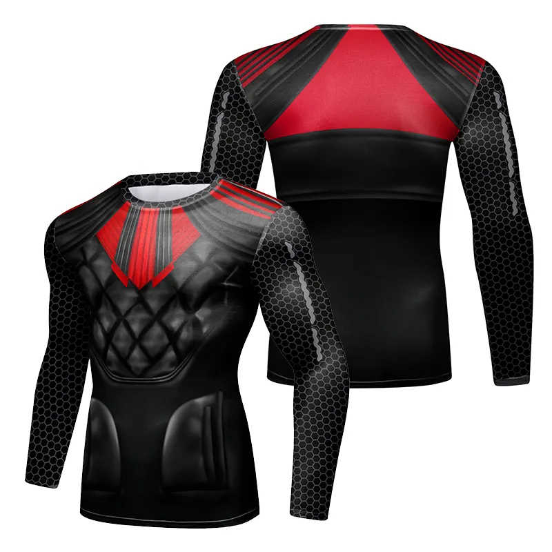 Professional Rash Guard Sets All Sports and Outdoor Activities Custom Sportswear for Men - 图片 4