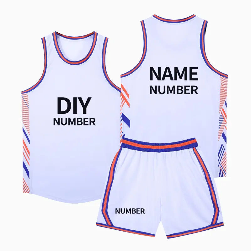 Latest Design Customized Basketball Shirts and shorts Classic basketball Jersey Sets - 图片 3