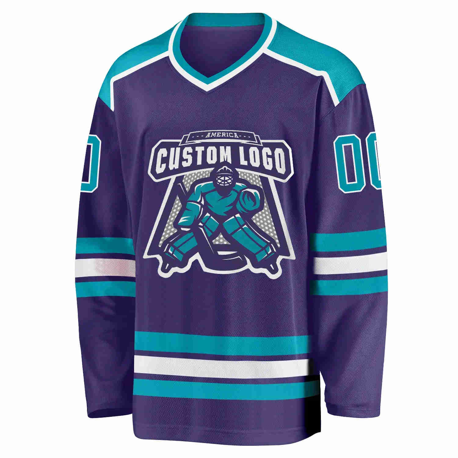 Ice Hockey Shirts Sublimation Embroidery Unisex Customized Logo Style Color - 图片 4