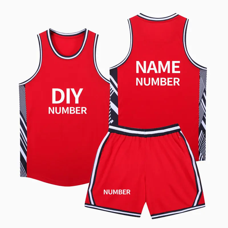 Latest Design Customized Basketball Shirts and shorts Classic basketball Jersey Sets - 图片 7