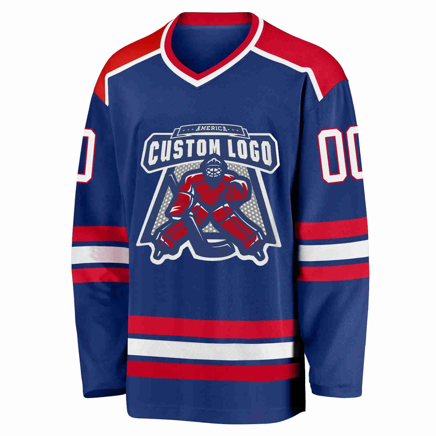 Ice Hockey Shirts Sublimation Embroidery Unisex Customized Logo Style Color - 图片 2