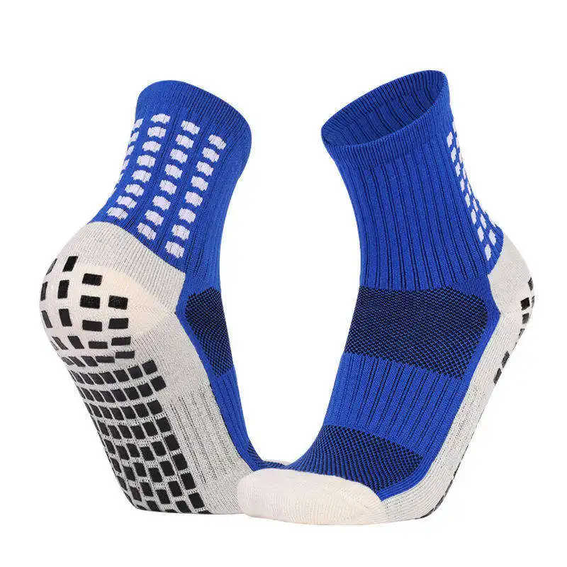Custom Quick Dry Soccer Football Socks Anti Slip Middle Tube Training Grip Sports Socks - 图片 25