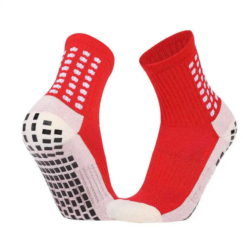 Custom Quick Dry Soccer Football Socks Anti Slip Middle Tube Training Grip Sports Socks - 图片 21