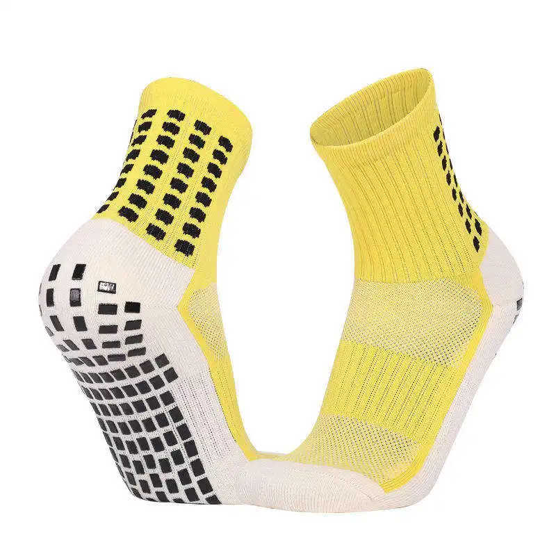 Custom Quick Dry Soccer Football Socks Anti Slip Middle Tube Training Grip Sports Socks - 图片 20