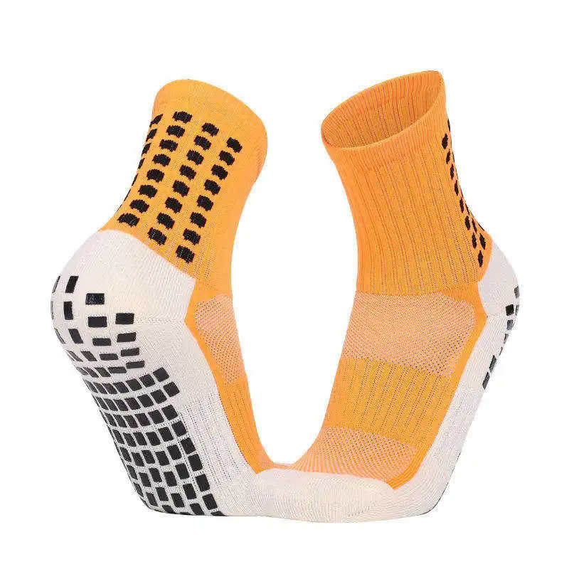 Custom Quick Dry Soccer Football Socks Anti Slip Middle Tube Training Grip Sports Socks - 图片 19