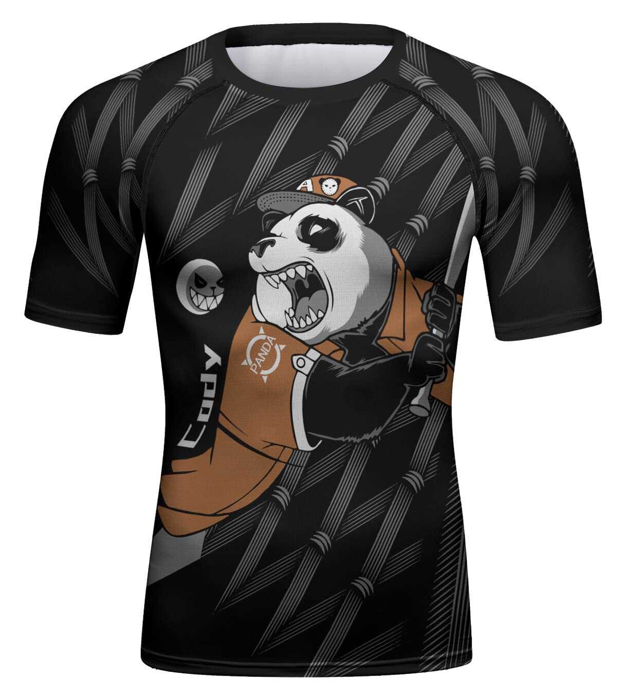 Men's Compression Sports Fitness T-Shirt Running Short Sleeve