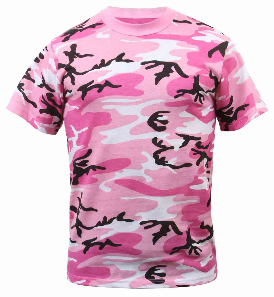 Camo T-Shirt Regular Fit Crew Neck Shirt - 图片 5